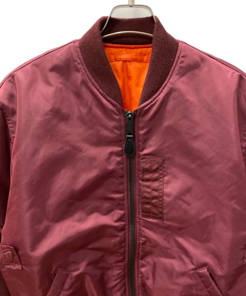 AVIREX（アヴィレックス）AVIREX (アヴィレックス) MA-1リバーシブルジャケット ボルドー サイズ:Lの古着・服飾アイテム