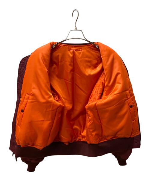 AVIREX（アヴィレックス）AVIREX (アヴィレックス) MA-1リバーシブルジャケット ボルドー サイズ:Lの古着・服飾アイテム
