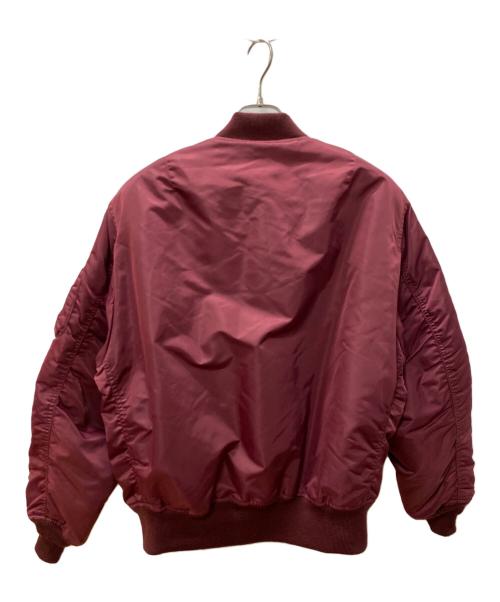AVIREX（アヴィレックス）AVIREX (アヴィレックス) MA-1リバーシブルジャケット ボルドー サイズ:Lの古着・服飾アイテム