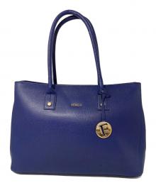 FURLA（フルラ）の古着「トートバッグ」｜ネイビー