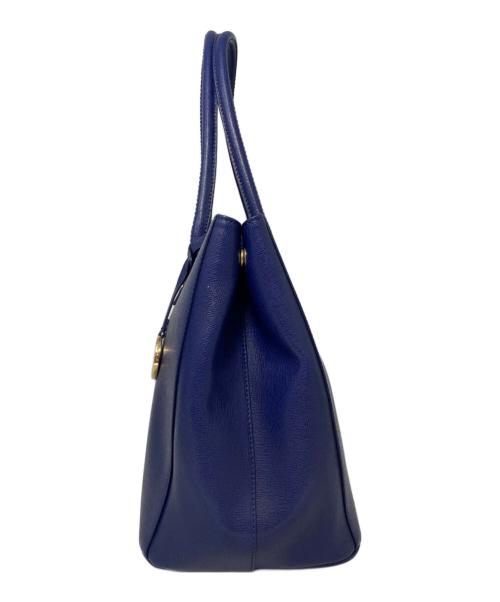 FURLA（フルラ）FURLA (フルラ) トートバッグ ネイビーの古着・服飾アイテム