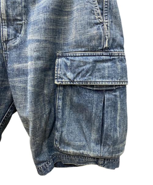 NEIGHBORHOOD（ネイバーフッド）NEIGHBORHOOD (ネイバーフッド) デニムカーゴショートパンツ インディゴ サイズ:Mの古着・服飾アイテム