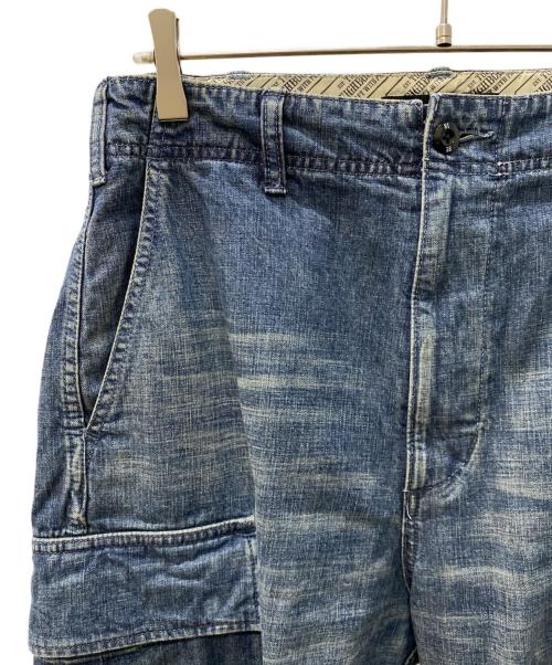 NEIGHBORHOOD（ネイバーフッド）NEIGHBORHOOD (ネイバーフッド) デニムカーゴショートパンツ インディゴ サイズ:Mの古着・服飾アイテム