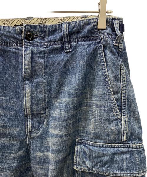 NEIGHBORHOOD（ネイバーフッド）NEIGHBORHOOD (ネイバーフッド) デニムカーゴショートパンツ インディゴ サイズ:Mの古着・服飾アイテム