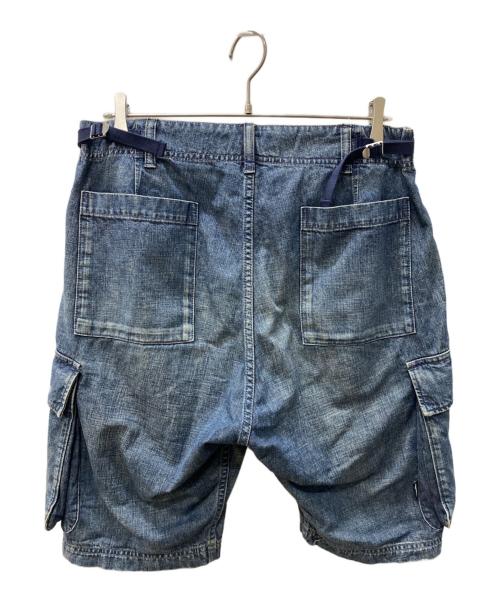 NEIGHBORHOOD（ネイバーフッド）NEIGHBORHOOD (ネイバーフッド) デニムカーゴショートパンツ インディゴ サイズ:Mの古着・服飾アイテム