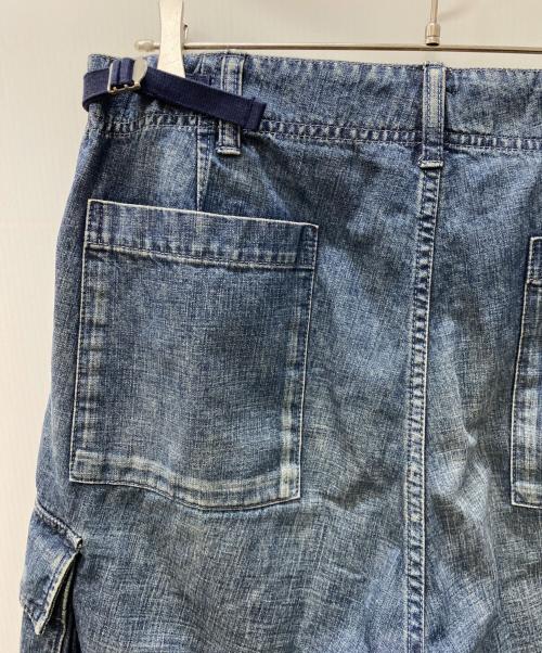 NEIGHBORHOOD（ネイバーフッド）NEIGHBORHOOD (ネイバーフッド) デニムカーゴショートパンツ インディゴ サイズ:Mの古着・服飾アイテム