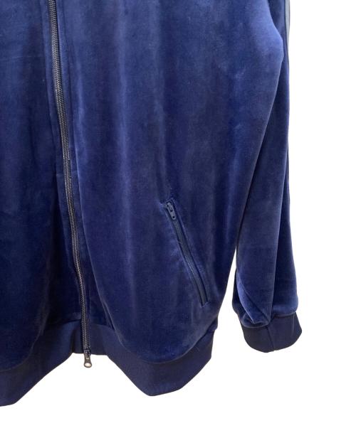 adidas（アディダス）adidas (アディダス) ベロアトラックジャケット ブルー サイズ:Sの古着・服飾アイテム