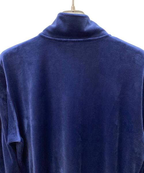 adidas（アディダス）adidas (アディダス) ベロアトラックジャケット ブルー サイズ:Sの古着・服飾アイテム