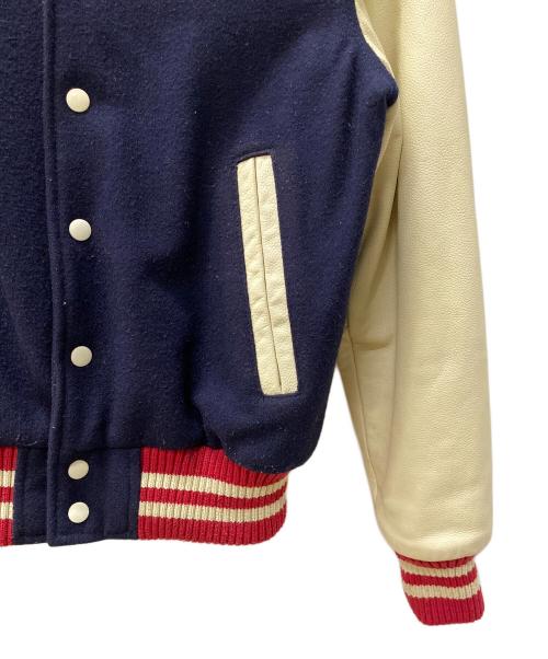 Franklin & Marshall（フランクリン＆マーシャル）Franklin & Marshall (フランクリン＆マーシャル) スタジャン ネイビー サイズ:XSの古着・服飾アイテム