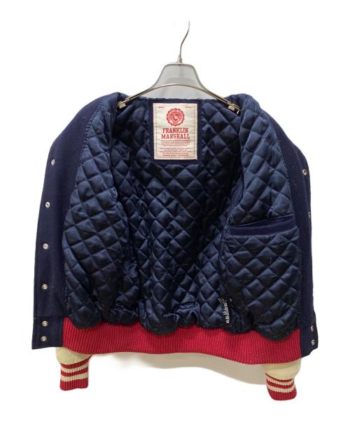 Franklin & Marshall（フランクリン＆マーシャル）Franklin & Marshall (フランクリン＆マーシャル) スタジャン ネイビー サイズ:XSの古着・服飾アイテム
