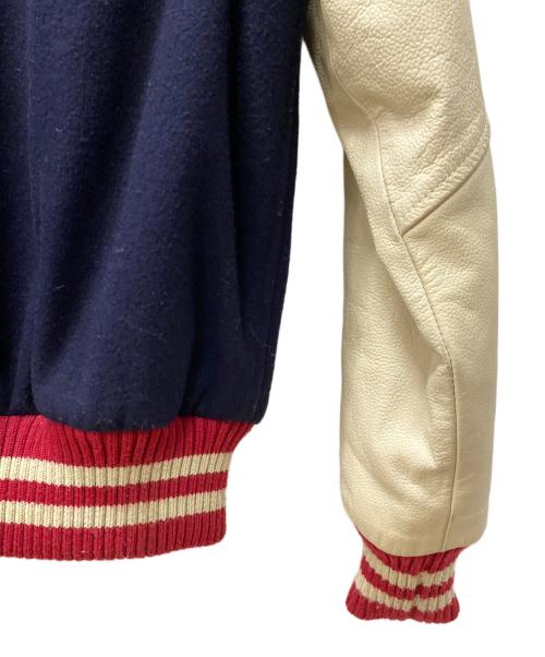Franklin & Marshall（フランクリン＆マーシャル）Franklin & Marshall (フランクリン＆マーシャル) スタジャン ネイビー サイズ:XSの古着・服飾アイテム