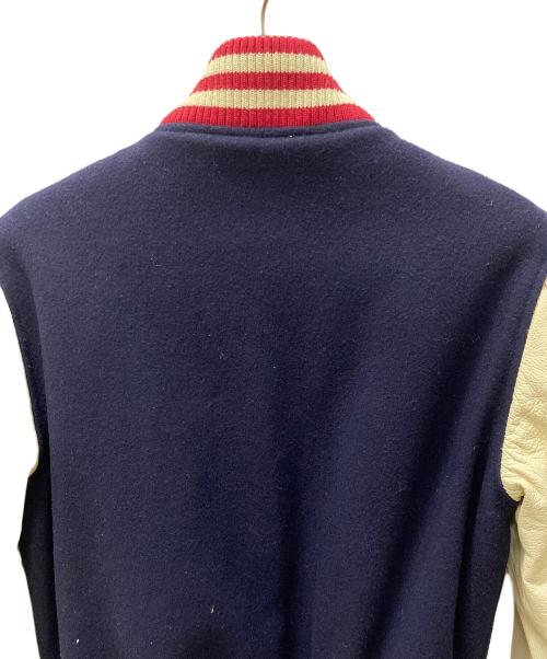 Franklin & Marshall（フランクリン＆マーシャル）Franklin & Marshall (フランクリン＆マーシャル) スタジャン ネイビー サイズ:XSの古着・服飾アイテム