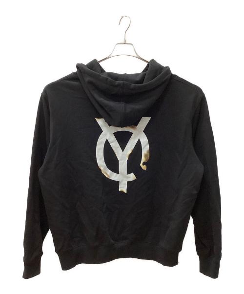 OY（オーワイ）OY (オーワイ) BURNING LOGO HOODIE ブラック サイズ:2の古着・服飾アイテム
