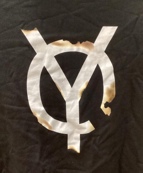 OY（オーワイ）OY (オーワイ) BURNING LOGO HOODIE ブラック サイズ:2の古着・服飾アイテム