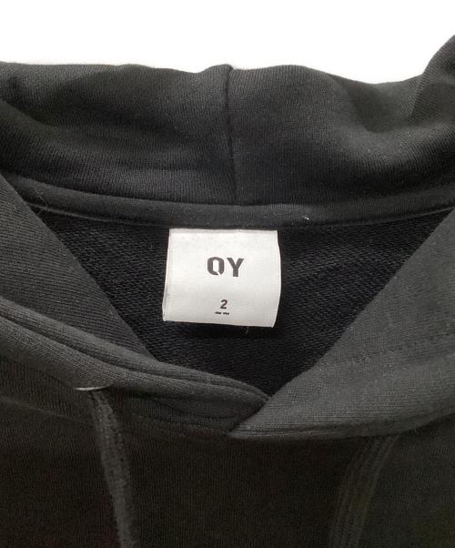 OY（オーワイ）OY (オーワイ) BURNING LOGO HOODIE ブラック サイズ:2の古着・服飾アイテム