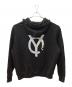 OY (オーワイ) BURNING LOGO HOODIE ブラック サイズ:2：9000円