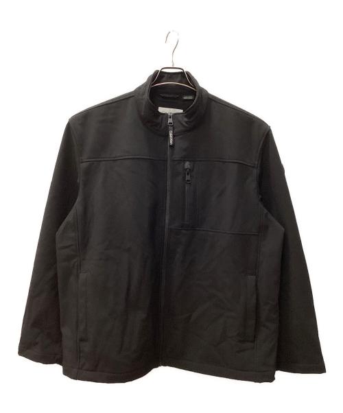 Calvin Klein（カルバンクライン）Calvin Klein (カルバンクライン) スタンドネックジャケット ブラック サイズ:XXLの古着・服飾アイテム