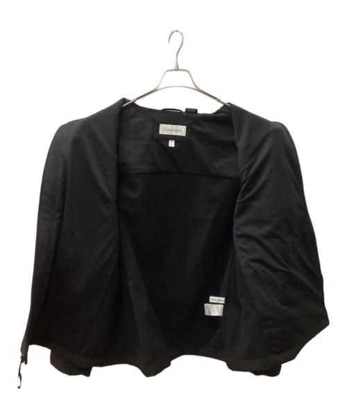 Calvin Klein（カルバンクライン）Calvin Klein (カルバンクライン) スタンドネックジャケット ブラック サイズ:XXLの古着・服飾アイテム