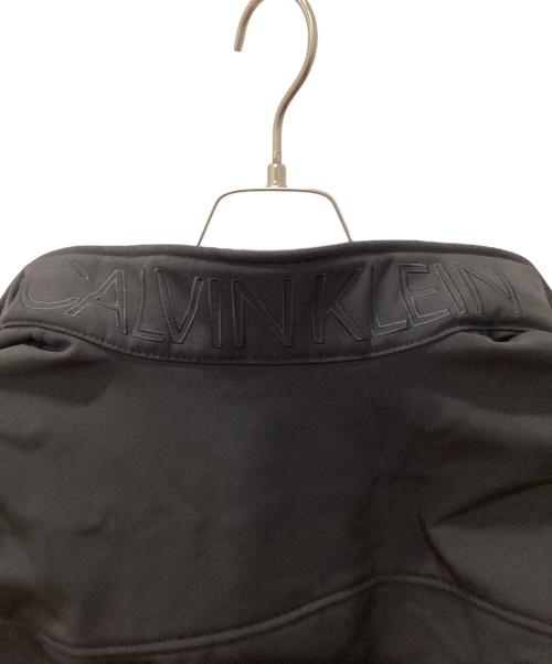 Calvin Klein（カルバンクライン）Calvin Klein (カルバンクライン) スタンドネックジャケット ブラック サイズ:XXLの古着・服飾アイテム