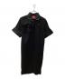 Vivienne Westwood RED LABEL（ヴィヴィアンウエストウッドレッドレーベル）の古着「フリルポロシャツワンピース」｜ブラック