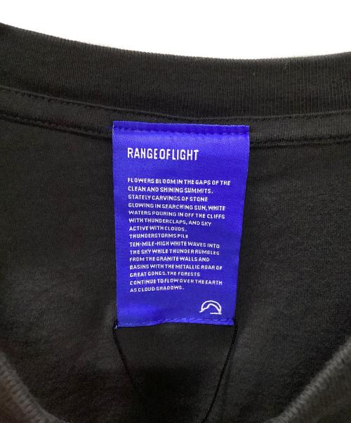 Range of light（レンジオブライト）RANGE OF LIGHT (レンジオブライト) 長袖カットソー ブラック サイズ:L 未使用品の古着・服飾アイテム