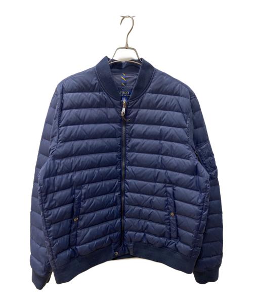 POLO RALPH LAUREN（ポロ・ラルフローレン）POLO RALPH LAUREN (ポロ・ラルフローレン) ダウンジャケット ネイビー サイズ:XLの古着・服飾アイテム