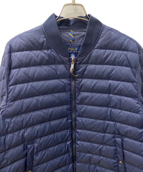 POLO RALPH LAUREN（ポロ・ラルフローレン）POLO RALPH LAUREN (ポロ・ラルフローレン) ダウンジャケット ネイビー サイズ:XLの古着・服飾アイテム
