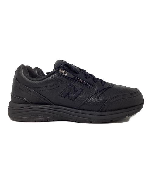 NEW BALANCE（ニューバランス）NEW BALANCE (ニューバランス) ウォーキングシューズ ブラック サイズ:24.5cm 未使用品の古着・服飾アイテム