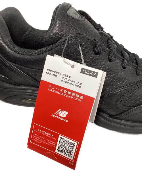 NEW BALANCE（ニューバランス）NEW BALANCE (ニューバランス) ウォーキングシューズ ブラック サイズ:24.5cm 未使用品の古着・服飾アイテム