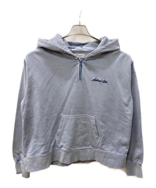 AVIREX（アヴィレックス）AVIREX (アヴィレックス) ハーフジップパーカー スカイブルー サイズ:Freeの古着・服飾アイテム
