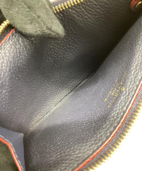 LOUIS VUITTON（ルイ ヴィトン）LOUIS VUITTON (ルイ ヴィトン) モノグラム・アンプラント コインケース ネイビー×レッドの古着・服飾アイテム