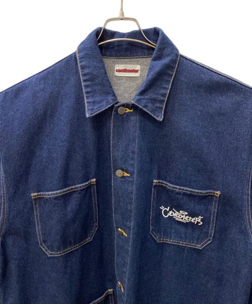 centimeter（センチメーター）centimeter (センチメーター) カバーオール インディゴ サイズ:Lの古着・服飾アイテム