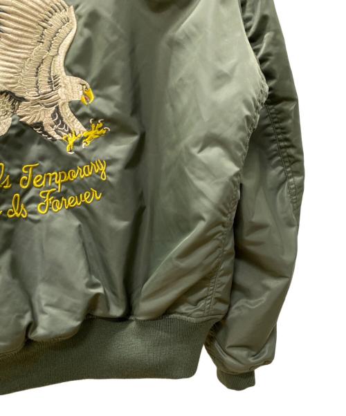 VIP CLUB（ビップ クラブ）VIP CLUB (ビップ クラブ) MA-1ジャケット グリーン サイズ:3XLの古着・服飾アイテム