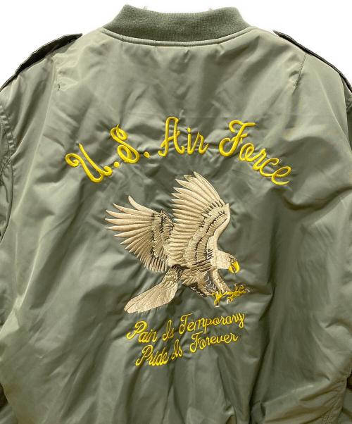 VIP CLUB（ビップ クラブ）VIP CLUB (ビップ クラブ) MA-1ジャケット グリーン サイズ:3XLの古着・服飾アイテム
