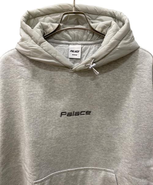 PALACE（パレス）PALACE (パレス) プルオーバーパーカー グレー サイズ:Mの古着・服飾アイテム