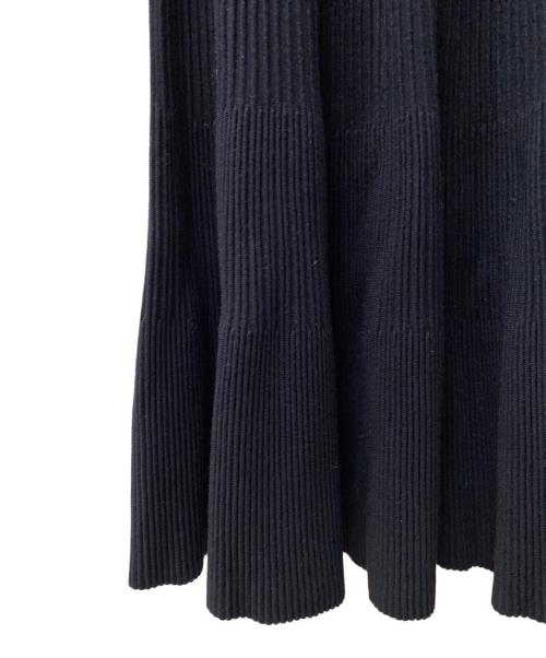 EMPORIO ARMANI（エンポリオ アルマーニ）EMPORIO ARMANI (エンポリオ アルマーニ) 長袖ワンピース ネイビー サイズ:36の古着・服飾アイテム
