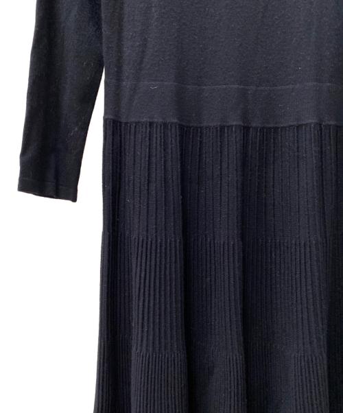EMPORIO ARMANI（エンポリオ アルマーニ）EMPORIO ARMANI (エンポリオ アルマーニ) 長袖ワンピース ネイビー サイズ:36の古着・服飾アイテム