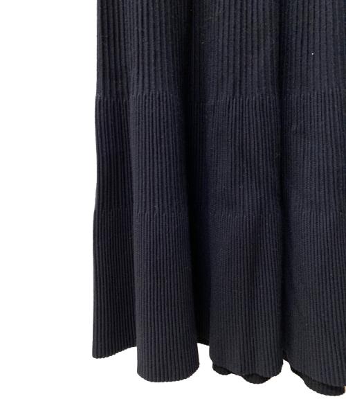 EMPORIO ARMANI（エンポリオ アルマーニ）EMPORIO ARMANI (エンポリオ アルマーニ) 長袖ワンピース ネイビー サイズ:36の古着・服飾アイテム