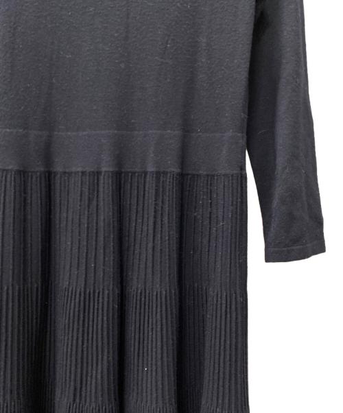 EMPORIO ARMANI（エンポリオ アルマーニ）EMPORIO ARMANI (エンポリオ アルマーニ) 長袖ワンピース ネイビー サイズ:36の古着・服飾アイテム