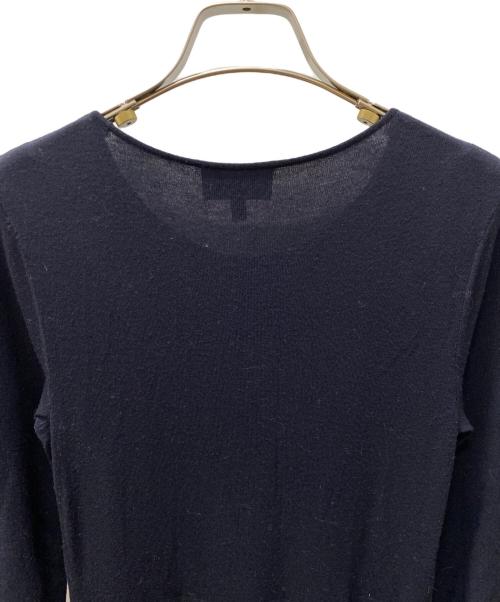 EMPORIO ARMANI（エンポリオ アルマーニ）EMPORIO ARMANI (エンポリオ アルマーニ) 長袖ワンピース ネイビー サイズ:36の古着・服飾アイテム