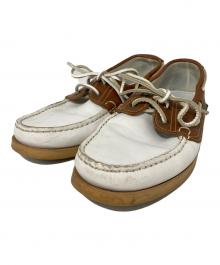 PARABOOT（パラブーツ）の古着「デッキシューズ」｜ホワイト