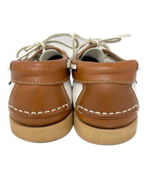PARABOOT（パラブーツ）PARABOOT (パラブーツ) デッキシューズ ホワイト サイズ:25cmの古着・服飾アイテム