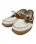 PARABOOT（パラブーツ）の古着「デッキシューズ」｜ホワイト
