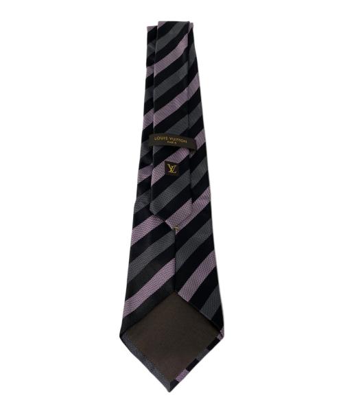 LOUIS VUITTON（ルイ ヴィトン）LOUIS VUITTON (ルイ ヴィトン) ネクタイ グレー・ピンク・ブラック サイズ:不明の古着・服飾アイテム