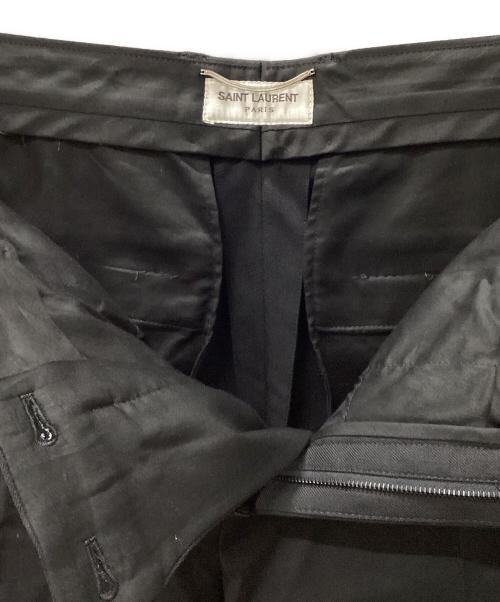 Saint Laurent Paris（サンローランパリ）Saint Laurent Paris (サンローランパリ) スラックス ブラック サイズ:46の古着・服飾アイテム