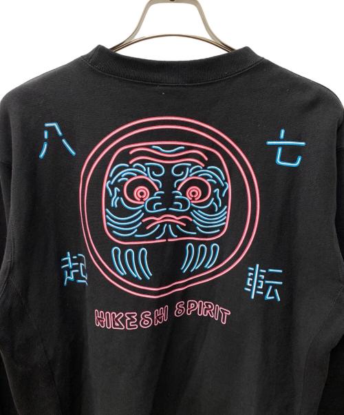 Hikeshi Spirit（ヒケシ スピリット）HIKESHI SPIRIT (ヒケシ スピリット) スウェット ブラック サイズ:Lの古着・服飾アイテム