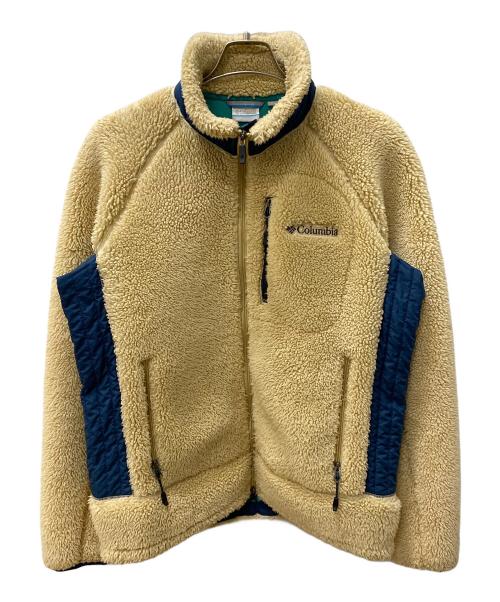 Columbia（コロンビア）Columbia (コロンビア) フリースジャケット ベージュ サイズ:Lの古着・服飾アイテム