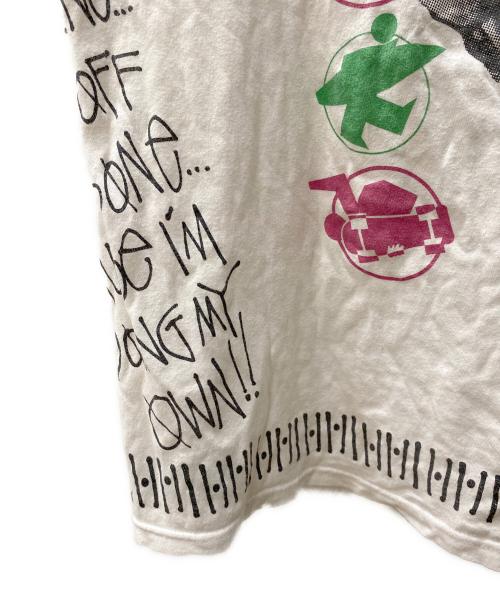 stussy（ステューシー）stussy (ステューシー) 半袖カットソー ホワイト サイズ:Mの古着・服飾アイテム