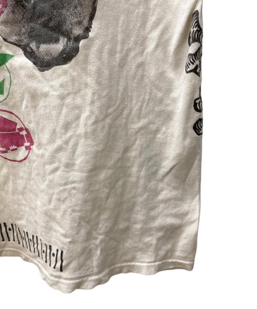 stussy（ステューシー）stussy (ステューシー) 半袖カットソー ホワイト サイズ:Mの古着・服飾アイテム