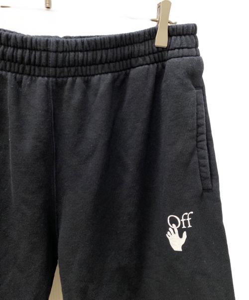 OFFWHITE（オフホワイト）OFFWHITE (オフホワイト) ハーフパンツ ブラック サイズ:Ｌの古着・服飾アイテム